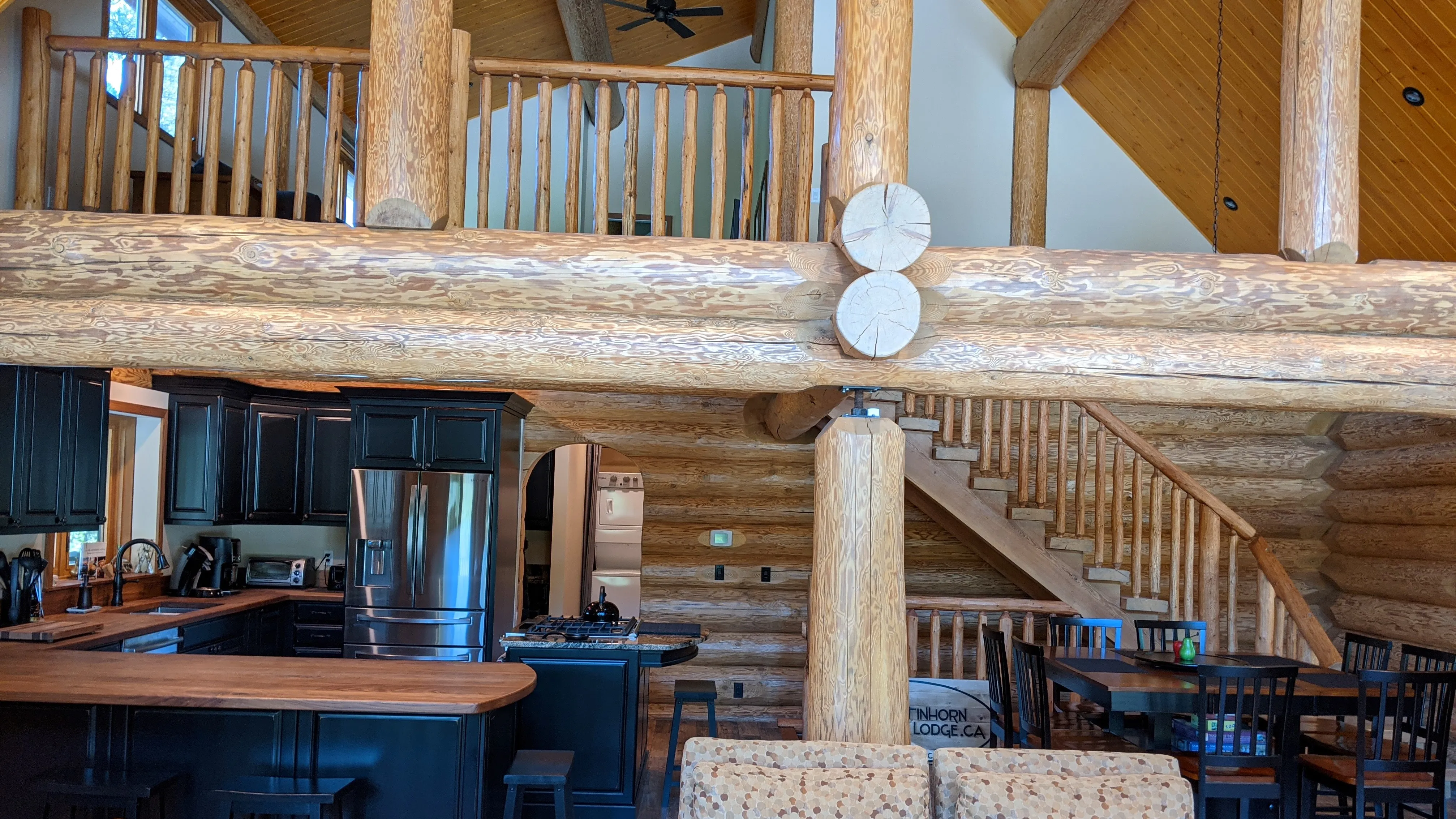 Tinhorn Lodge - View of Upper Loft